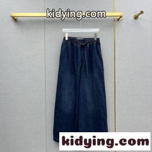 レディース ウエストゴム ワイドパンツ ロエベ スーパーコピー ジーンズ コピー デニム 合わせやすいkid26iuSbeu