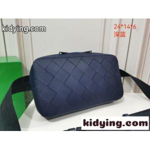 クラシック イントレチャート ボッテガ・ヴェネタ バッグ コピー ショルダーバッグ ブルーkid268zKXjC