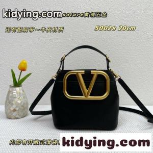 ヴァレンティノ コピー バッグ コピー スーパー VEE カーフスキン ハンドバッグ ショルダーバッグkid26XT1H5b