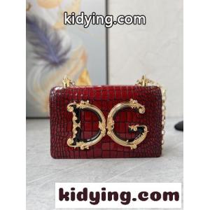 クロコダイル型押し ドルチェ&ガッバーナ コピー バッグ コピー レディース DG GIRLS ショルダーバッグkid26jqyeiq