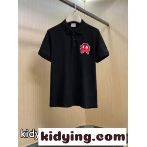 バーバリー スーパーコピー Tシャツ コピー 半袖 モンスターグラフィック コットンピケ オーバーサイズ ポロシャツkid26LP5jWj