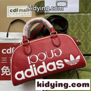 gucci コピー×コピー adidas コラボ ロゴ ボストンバッグ グッチ コピー バッグ コピー 人気 おしゃれ レッドkid26rK1j8b