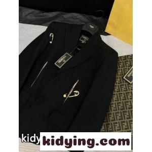 fendi コピー × versace コピー 上品 エレガント フェンディ コピー ジャケット コピー 長袖 カジュアル お洒落kid26vquy4v