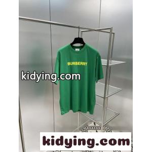 定番 カジュアル おしゃれ ロゴプリント コットン バーバリー コピーブランド Tシャツ コピー 半袖 クルーネックkid26GbK5nq