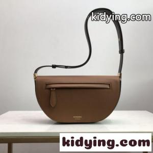 ツートンレザー スモール オリンピアバッグ バーバリー スーパーコピー バッグ コピー 上品 ショルダーバッグkid26uaumya