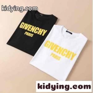 シンプル ロゴ プリント クルーネック ジバンシィ スーパーコピー Tシャツ コピー おしゃれ 半袖 トップスkid264PfOHn