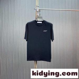 ストリート プリント カジュアル オフホワイト コピーブランド tシャツ コピー 春夏 半袖 クルーネック トップスkid26KTbOHr