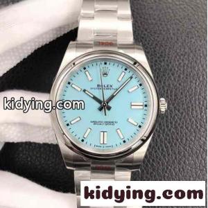 ターコイズブルー オイスター パーペチュアル 41mm メンズ 時計 ロレックス コピーブランド 腕時計 コピーkid26P55j8v