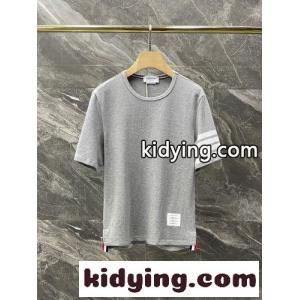 男女兼用 人気 クルーネック 定番 トムブラウン ブランド コピー tシャツ コピー 半袖 高級感 コットン トップスkid26DCq4bi