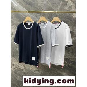 男女兼用 ドムブラウン tシャツ コピー 半袖 おしゃれ バイカラー クルーネック コットンkid26yGTLfi