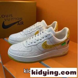 LV x OFF-white ブランド コピー x ブランド コピー nike 人気 おしゃれ カジュアル オフホワイト ブランド コピー スニーカー コピー レースアップkid265zOPnu