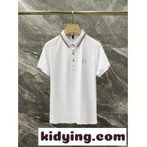 おしゃれ 定番 ロゴ コットン ポロシャツ 半袖 モンクレール コピー tシャツ コピー カジュアル ビジネスkid26v41jGD