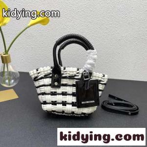 爽やか 配色 レディース 人気 バスケットバッグ バレンシアガ コピー バック コピー ストラップ付kid26vCuiam