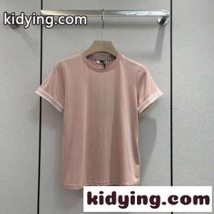 3色あり シンプル 無地 クルーネック フェンディ コピーブランド 半袖tシャツ コピー カジュアル コットン トップスkid26SbKb0r