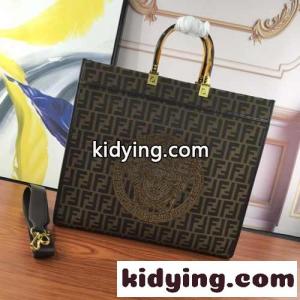 fendi ブランド コピー × versace ブランド コピー レディース 大容量 フェンディ ブランド コピー バッグ 人気 コピー ショッピング マザバッグ トートバッグkid26WDO9Du