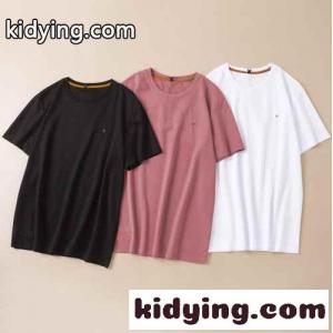 シンプル 無地 柔らかい 3色あり エルメス ブランド コピー 半袖tシャツ コピー カジュアル 快適 クルーネック トップスkid26fSnyKr