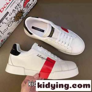 メンズ ドルチェ&ガッバーナ コピー スニーカー コピー カジュアルジューズ レースアップ ベーシック ローカットkid26ieOvGD