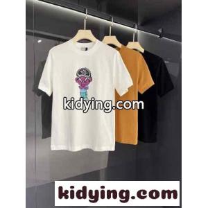 可愛い ユニセックス 春夏 クルーネック 人気 モンクレール ブランド コピー tシャツ コピー プリント 半袖 トップスkid265nKnWv