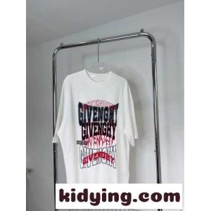 カジュアル ストリート プリント オーバーサイズ ジバンシィ コピー Tシャツ コピー 人気 半袖 トップス 3色ありkid26Ovuy8n