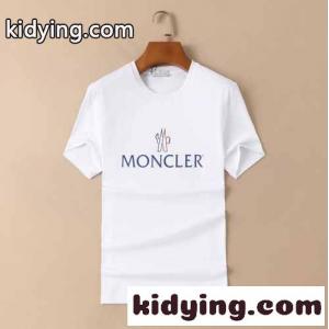 着心地いい ロゴ プリント おしゃれ 定番人気 モンクレール スーパーコピー tシャツ コピー 半袖 クルーネック トップスkid26m4PjOz