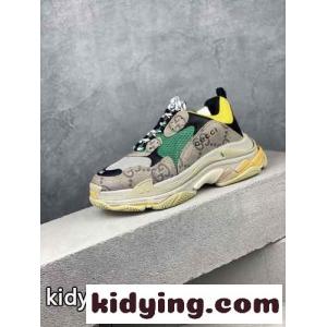 balenciaga コピー x gucci コピー おしゃれ 厚底 人気 レースアップ バレンシアガ コピー スニーカー コピー スポーツジューズ レディース メンズkid26Sr0Tvq