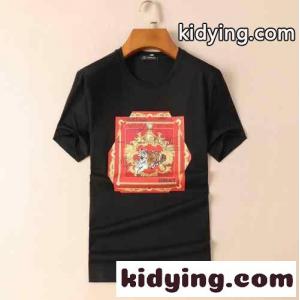おしゃれ プリント ヴェルサーチ コピーェ 半袖Tシャツ コピー メンズ 春夏 トップス カジュアル 着心地いいkid26vWvOza