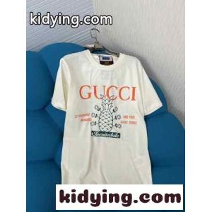 カジュアル ゆったり コットン グッチ スーパーコピー 半袖Tシャツ コピー クルーネック おしゃれ トップス 春夏 新作kid26yq4LTv