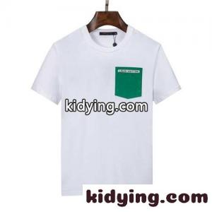 夏 柔らかい クルーネック トップス ルイ・ヴィトン Tシャツ コピー おしゃれ 快適 通気 半袖 定番 ロゴ シンプルkid26vOP5ja