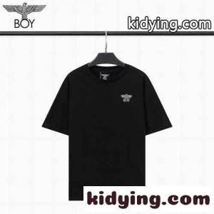 カジュアル ストリート系 春夏 ボーイロンドン 半袖Tシャツ コピー トップス おしゃれ クルーネック 定番kid265jWnSf