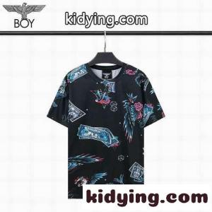 カジュアル ストリート系 おしゃれ クルーネック 半袖 トップス ボーイロンドン 半袖Tシャツ コピー 春夏 定番kid2611XP5v