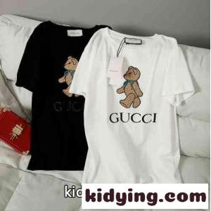 クルーネック おしゃれ トップス カジュアル ゆったり コットン グッチ コピー 半袖Tシャツ コピー 春夏 新作kid26595rWj