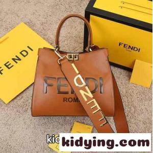 定番 レディース トートバッグ ストラップ付き フェンディ ブランド コピー バッグ 人気 コピー エレガント レザーkid26fGHz0z