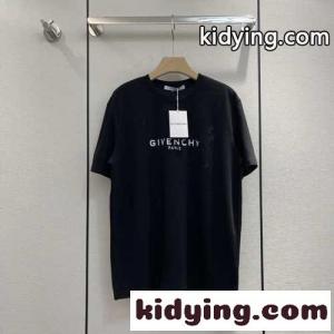 ゆったり 高品質 着心地いい クルーネック ロゴ ジバンシィ コピーブランド Tシャツ コピー カジュアル おしゃれ 春夏 半袖kid26DWbqim