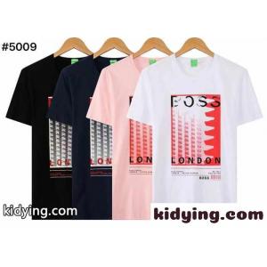 4色あり プリント お洒落 カジュアル 定番 クルーネック 半袖 トップス ヒューゴ・ボス tシャツ コピー 快適kid26uOLLHj
