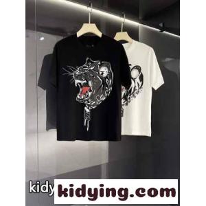 かっこいい ストリート タイガー プリント クルーネック 半袖 ジバンシィ スーパーコピー Tシャツ コピー メンズ ファッションkid268bK5na