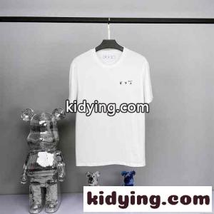 シンプル 合わせやすい 半袖 春夏 トップス ロゴ クルーネック オフホワイト コピー tシャツ コピー おしゃれkid2681bq8j