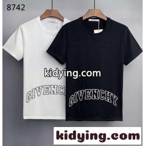 カジュアル おしゃれ ロゴ プリント 半袖 ジバンシィ コピー Tシャツ コピー クルーネック 合わせやすい ホワイト ブラックkid26eeiW9z