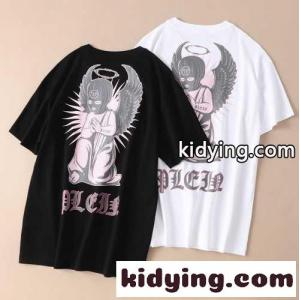 お洒落 ストリート系 プリント クルーネック フィリッププレイン 半袖Tシャツ コピー快適 メンズ トップスkid26Kn8fSf