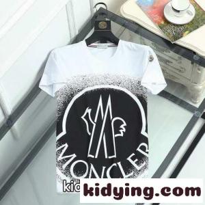 ストリート系 個性的 ロゴ プリント モンクレール コピー tシャツ コピー メンズ 春夏 半袖 トップス おしゃれkid26TzyOPD
