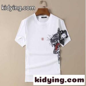 高品質 かっこいい 春夏 ストリート メンズ 半袖 トップス ジバンシィ コピー Tシャツ コピー 着心地いい おしゃれ 白 ホワイトkid26rmqe0n