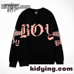 ストリート 個性的 プリント クルーネック おしゃれ ボーイロンドン 長袖tシャツ コピー メンズ カジュアルkid269HXnai
