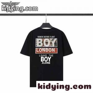着心地いい クルーネック ロゴ プリント ボーイロンドン 半袖Tシャツ コピー おしゃれ カジュアル トップス  快適kid26bKL15z