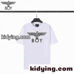柔らかい 着心地いい 春夏 人気 定番 クルーネック ロゴ ボーイロンドン 半袖Tシャツ コピー カジュアル おしゃれkid264vODSD