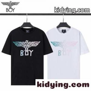 肌に優しい 快適 ロゴプリント ボーイロンドン 半袖Tシャツ コピー おしゃれ カジュアル トップス クルーネックkid26HLPD0f