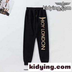 リラックス ゆったり おしゃれ ボーイロンドン カジュアルパンツ コピー メンズ ロングパンツ ロゴプリントkid268jGDOr