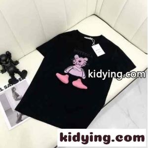 超可愛い プリント ラウンドネック プルオーバー ボッテガヴェネタ コピー tシャツ コピー 半袖 カジュアル おしゃれkid26DW5fGr
