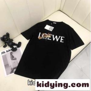 ファッション ロゴプリント クールネック カジュアル 柔らかい 快適 ロエベ スーパーコピー Tシャツ メンズ コピー 半袖 人気kid26SDmyKv