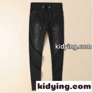 カジュアル 動きやすい ウエストゴム デニムパンツ クロムハーツ コピー ジーンズ コピー メンズ ファッション スリムkid26fGHvmy