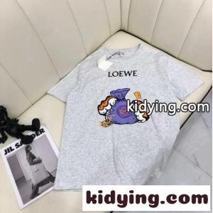 可愛い プリント 人気 新作 ゆったり 着心地いい 春夏 レディース ロエベ スーパーコピー tシャツ コピー カジュアル 定番kid26eWj8ba