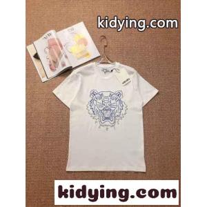 定番 人気 タイガー 刺繍 コットン クールネック ケンゾー tシャツ レディース コピー 半袖 トップス 着心地いいkid26LXvOjC